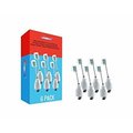 Quick Shave Standard Replacement Toothbrush Head 6PK QU26554